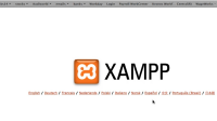 xampp localhost menu