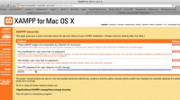 xampp security page
