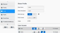 WD My Cloud Share Profile Settings 1