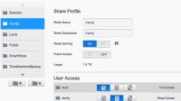 WD My Cloud Share Profile Settings 2