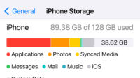 storage good for iOS update