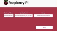 rpi Imager setup